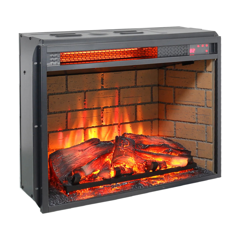1500W electric fireplace heater for up to 400 sq. ft.