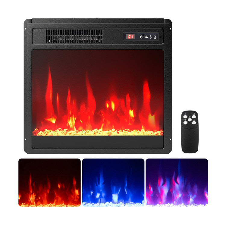 18 Inch Electric Fireplace Insert Heater