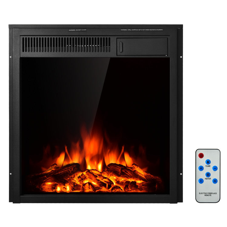 22.5 Inch Electric Fireplace Insert Freestanding Heater