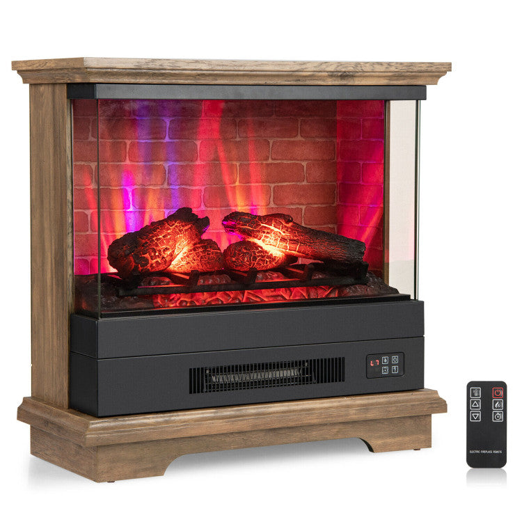 27 Inch Electric Fireplace with Remote Control