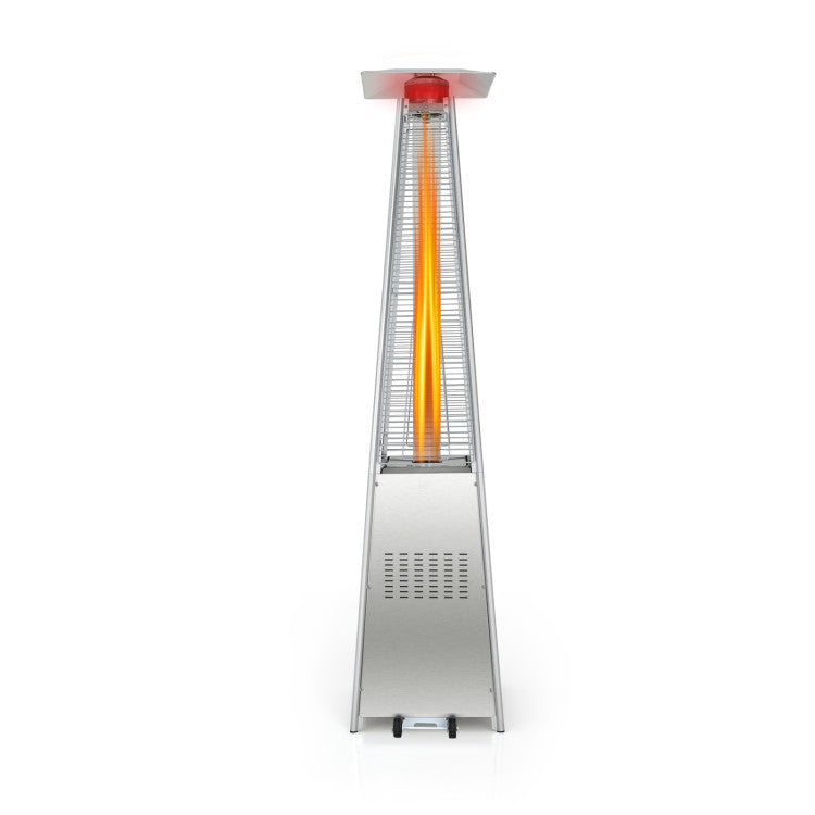 360° infra ray patio heater with wide heat distribution