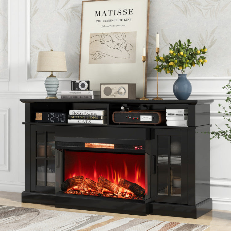 7 Color Flame Electric Fireplace