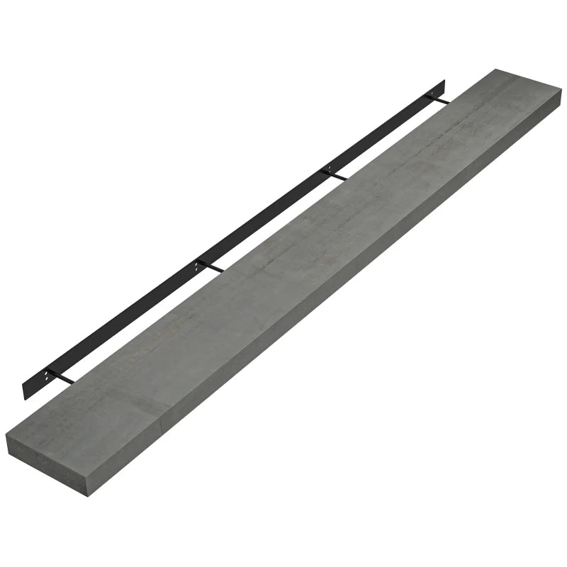 72-inch rustic gray fireplace mantel shelf for electric fireplaces