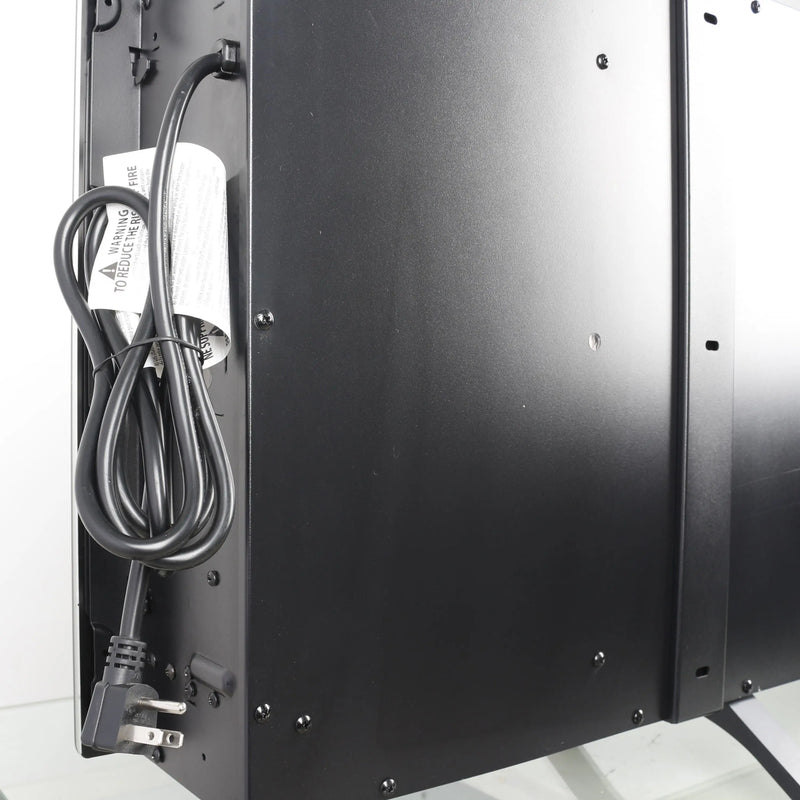  CSA-certified electric fireplace with safety features