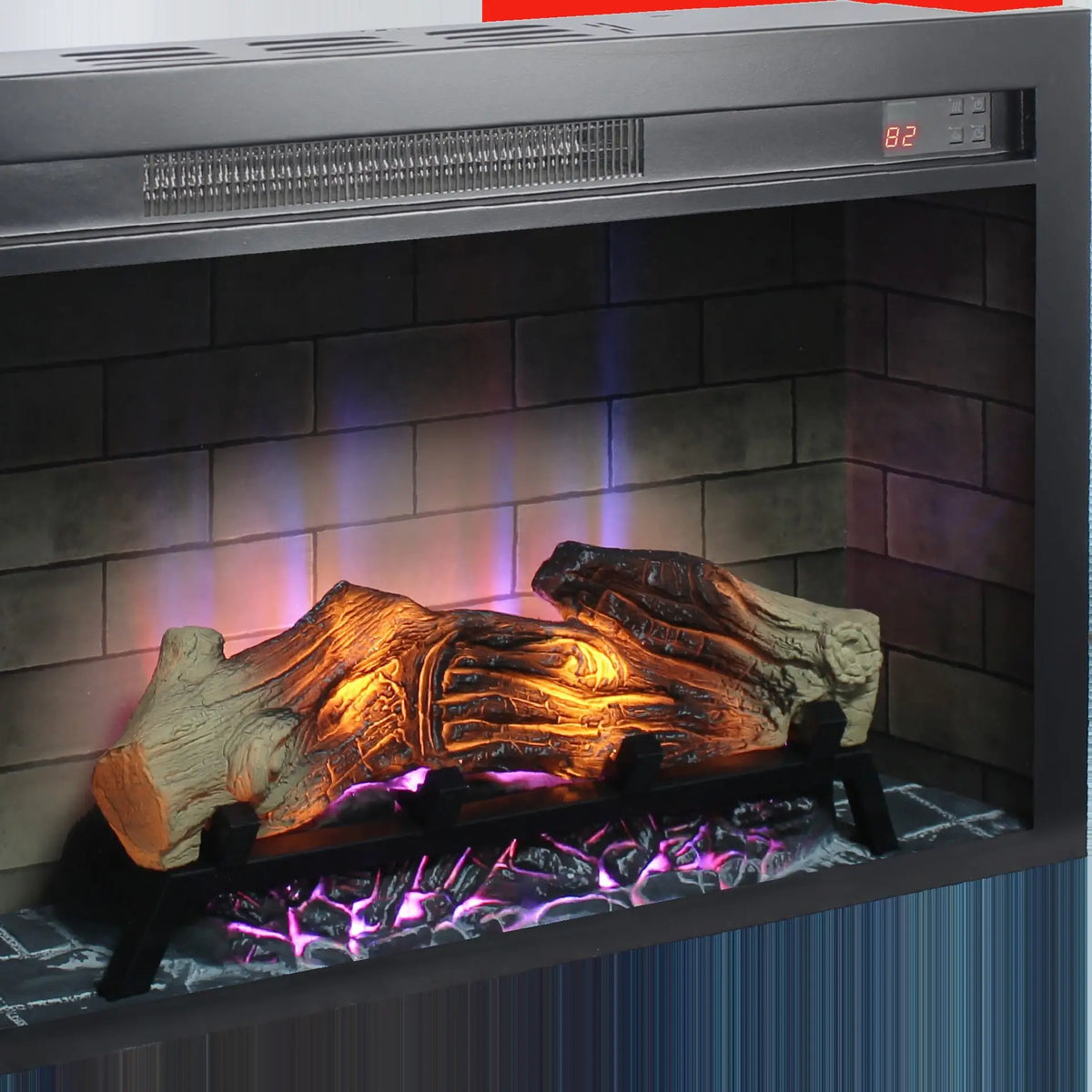 Infrared heating electric Log Insert