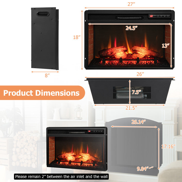 Best 26 Inch Freestanding Electric Fireplace Heater