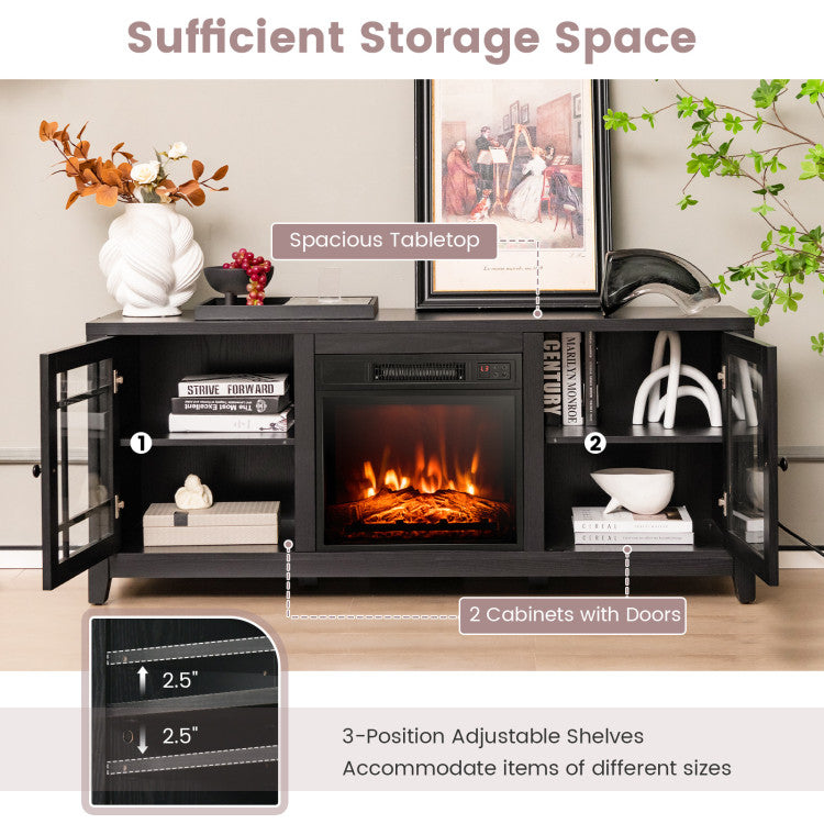 built-in-electric-fireplace-media-console.