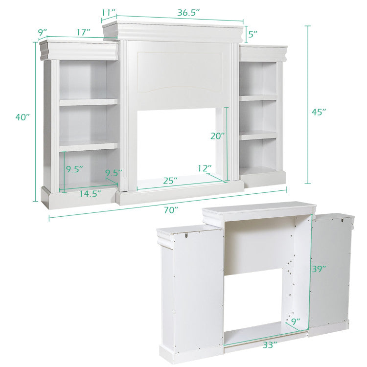 built-in-fireplace-and-tv-unit-design