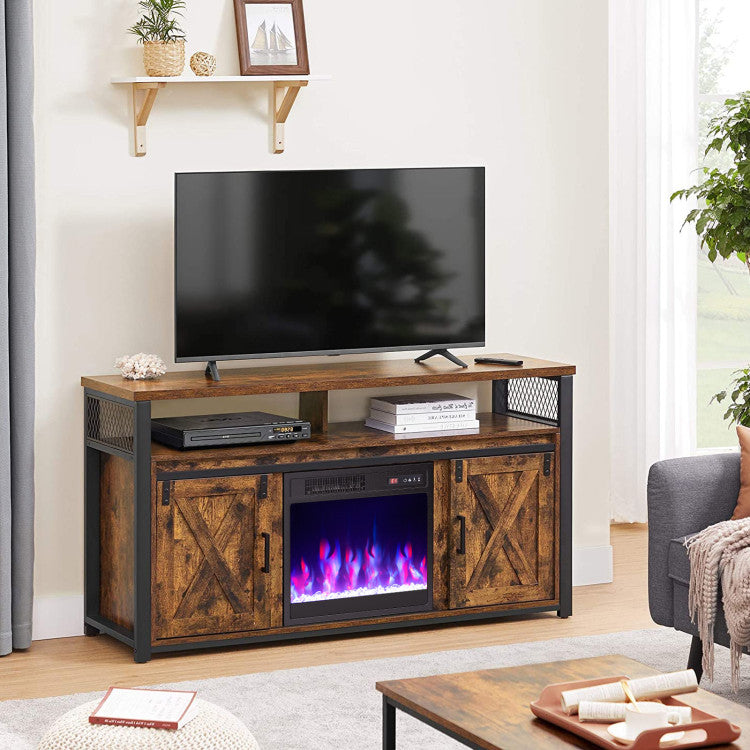 Compact Electric Fireplace Insert for Small Rooms