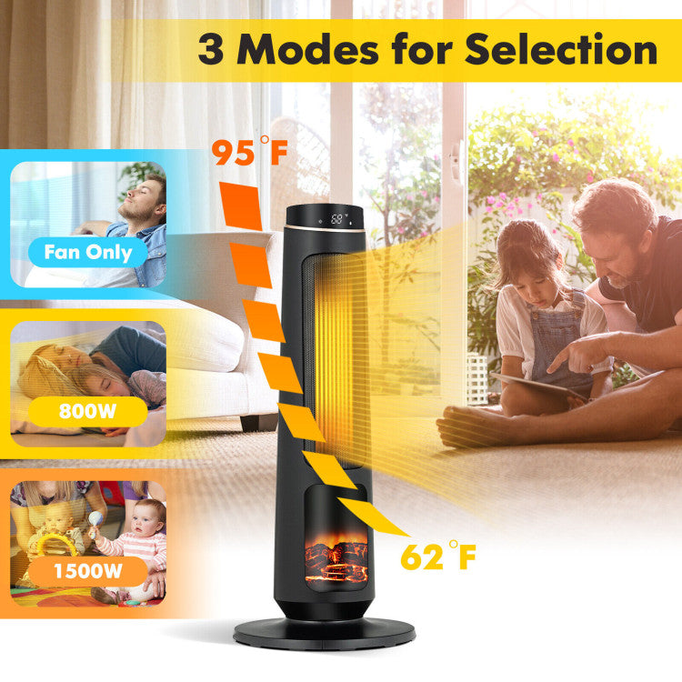 Compact modern design of ceramic PTC heater