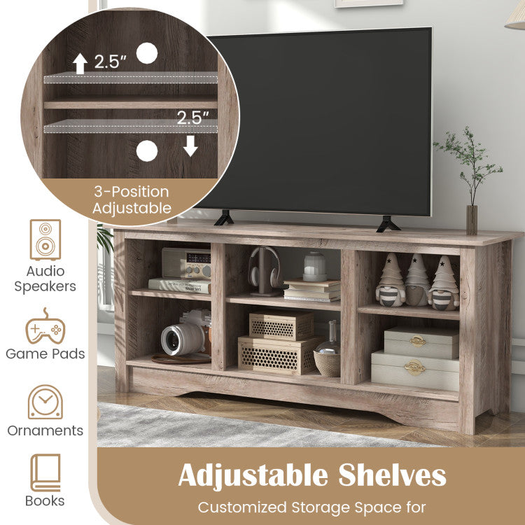 Corner TV unit compatible with electric fireplace insert