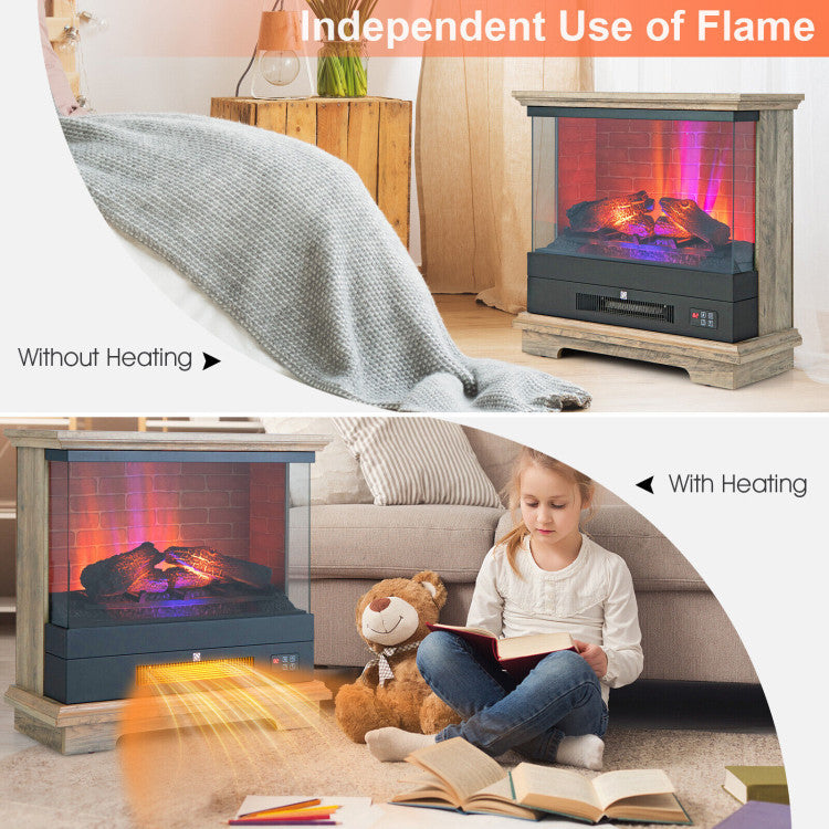 cozy-electric-fireplace-heater-remote.