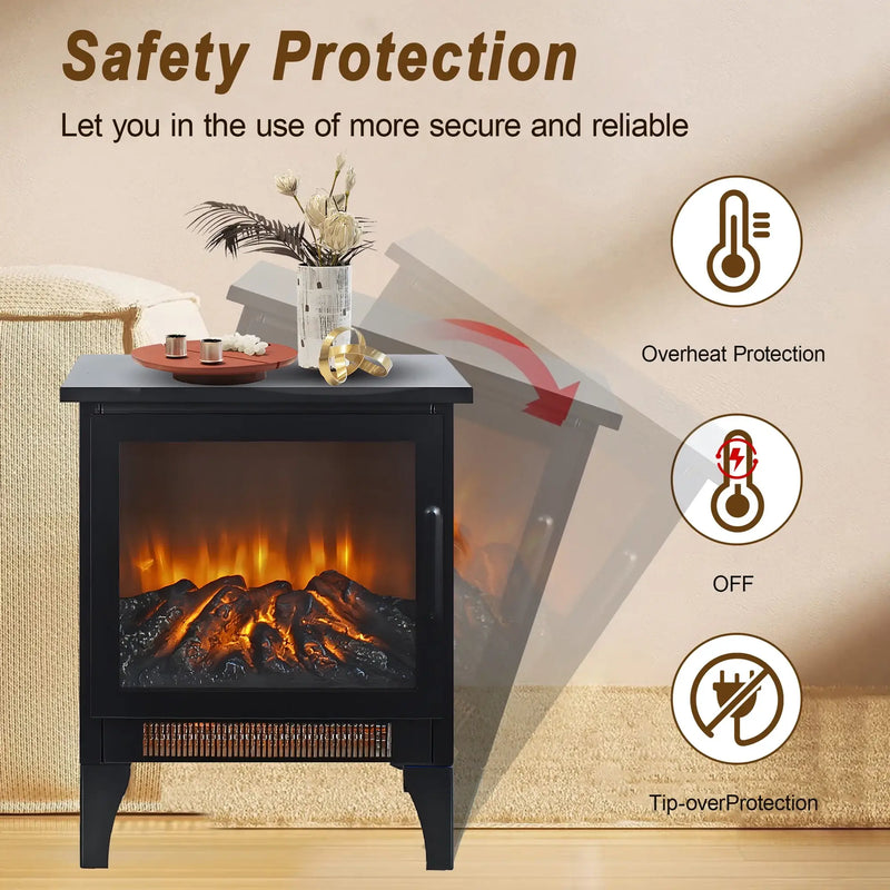 Safe Electric Fireplace Heater with CSA/UL Certification