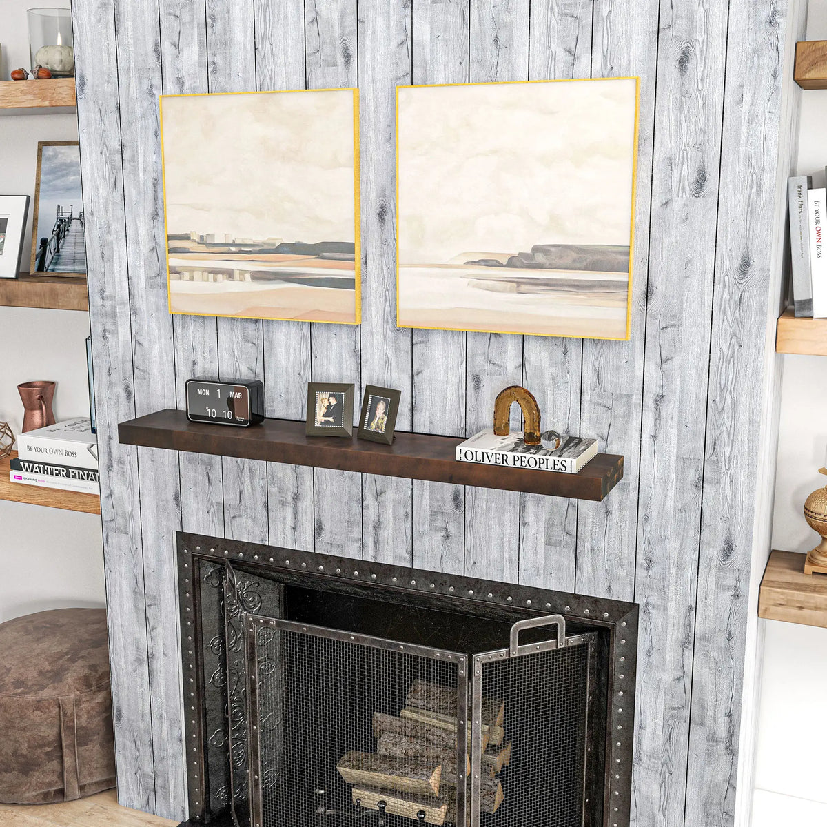easy-install-fireplace-mantel-bracket