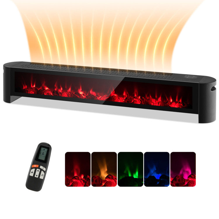 Efficient electric heater with silent 20dB operation