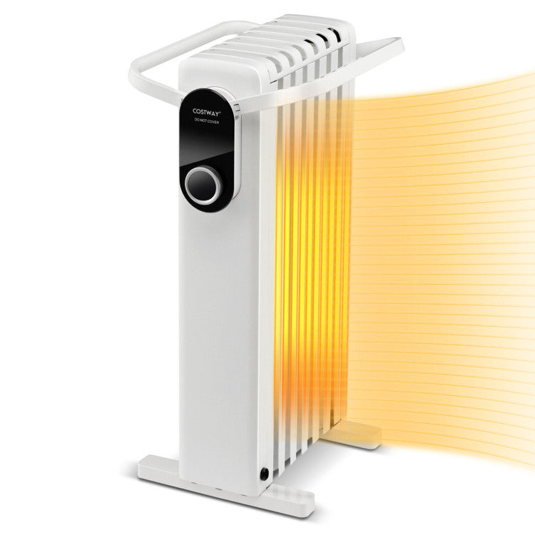 Efficient Electric Room Heater with Thermostat