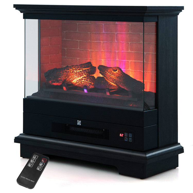 electric-fireplace-freestanding-bedroom-use