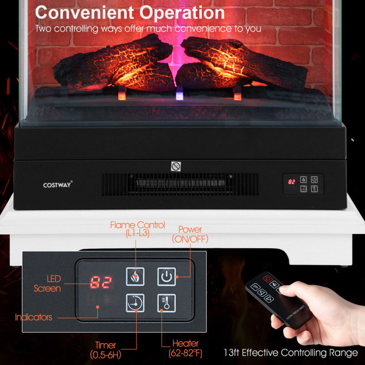 electric-fireplace-freestanding-for-living-room
