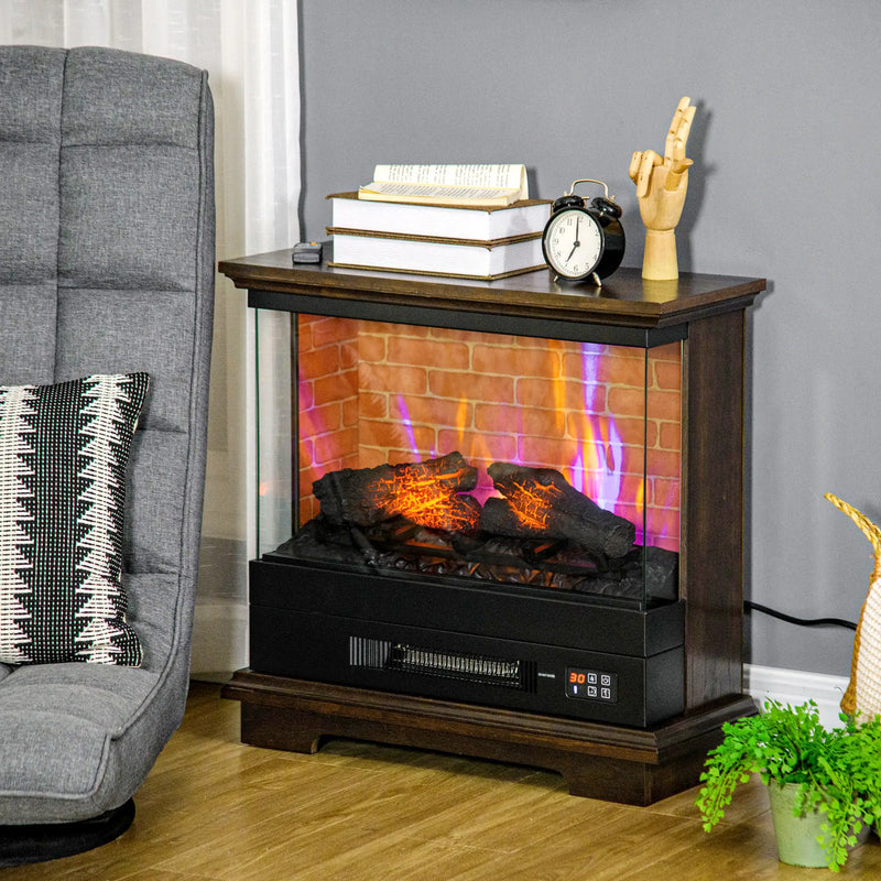 Electric stove heater with remote control & timer