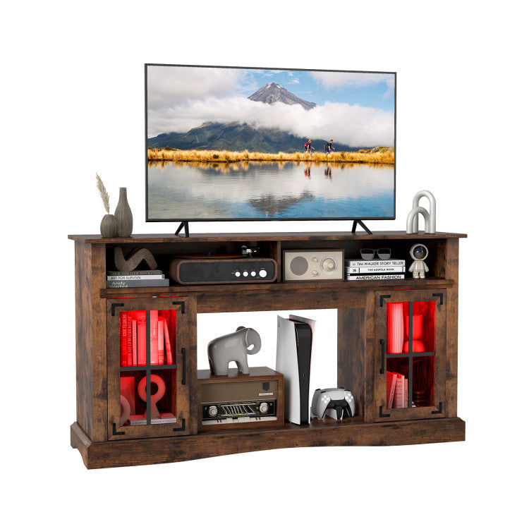 electric-fireplace-tv-stand-wood-grain-finish.