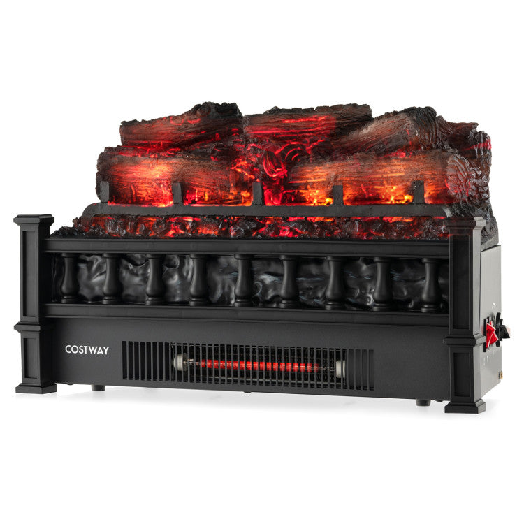 Electric Log Fireplace Insert Heating Effect