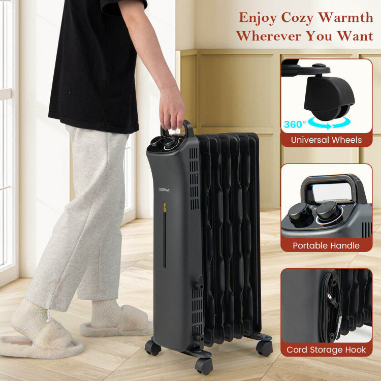 Energy efficient electric heater for home and office use