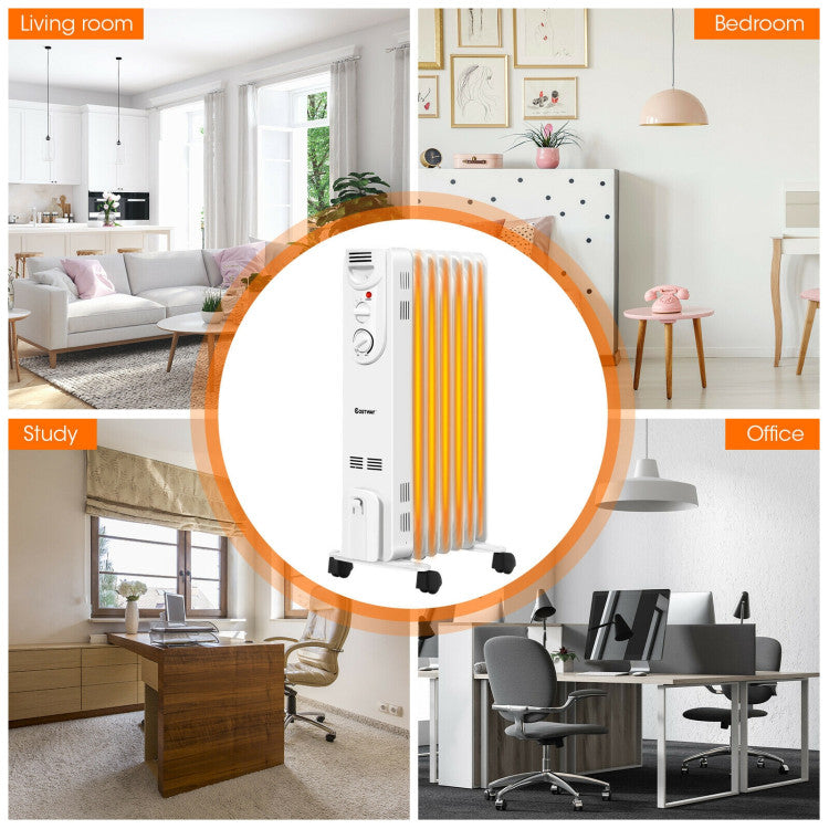Energy-efficient heating solution for living rooms