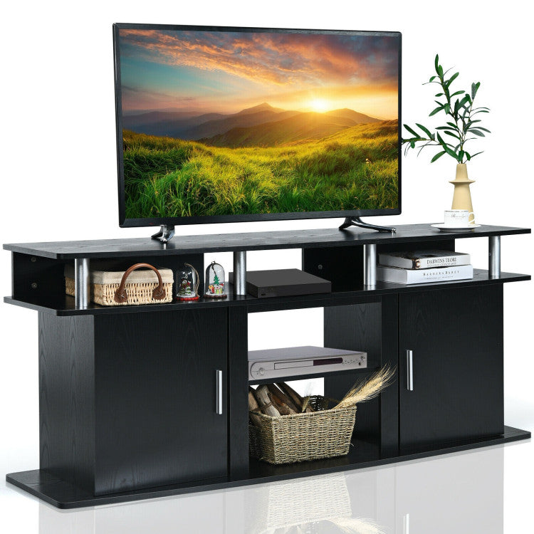 Entertainment center for 70 inch TV in modern living room