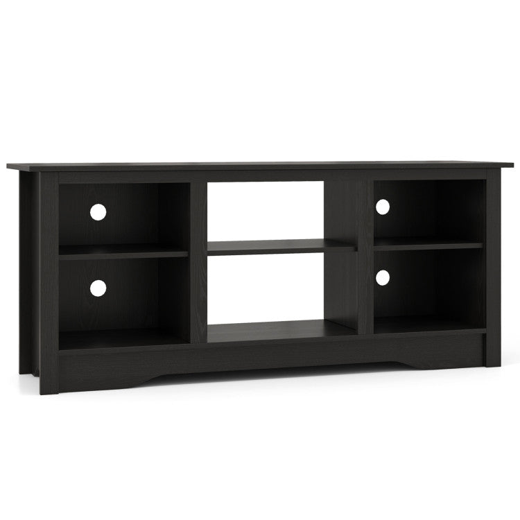 Wood top entertainment center for home use