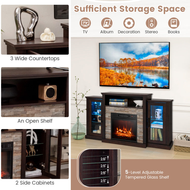 entertainment-unit-with-heater