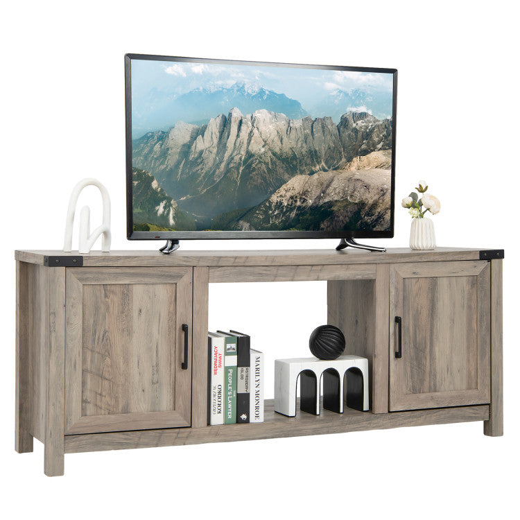 farmhouse-tv-unit-with-built-in-fire-option
