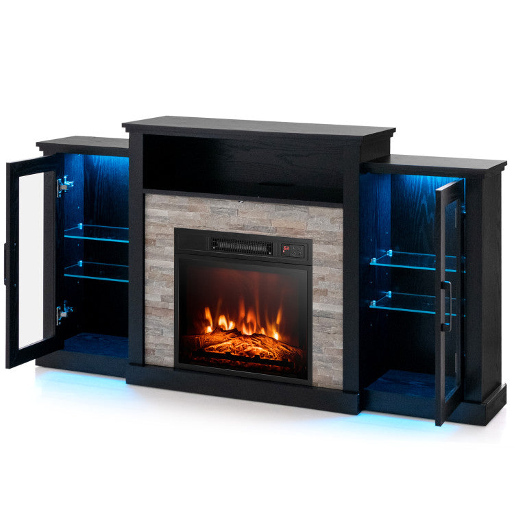 fireplace-console-for-living-room.