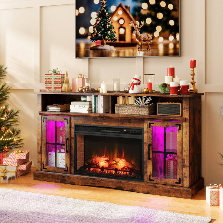 gas-style-fireplace-tv-cabinet.