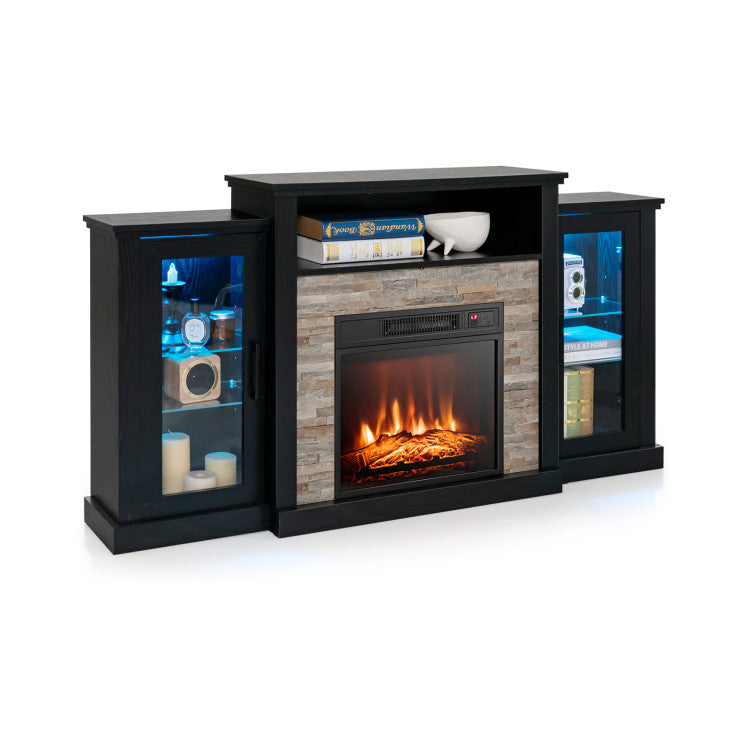 glass-shelves-tv-stand-fireplace.