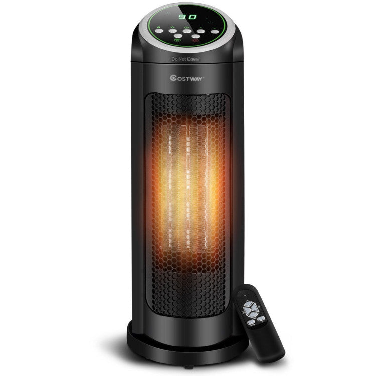 Indoor space heater with child lock safety protection