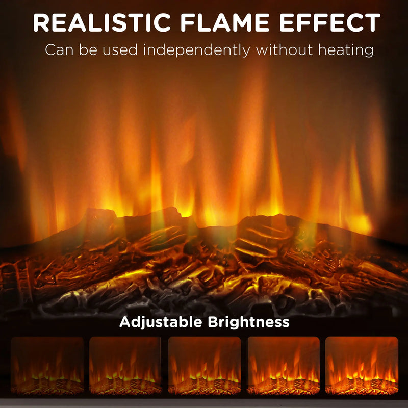 HOMCOM CSA Certified Safe Electric Fireplace