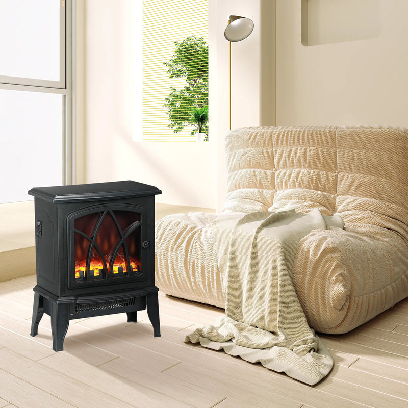 homcom-electric-log-burner-for-cozy-warmth.jpg - "HOMCOM electric log burner providing cozy warmth for any space