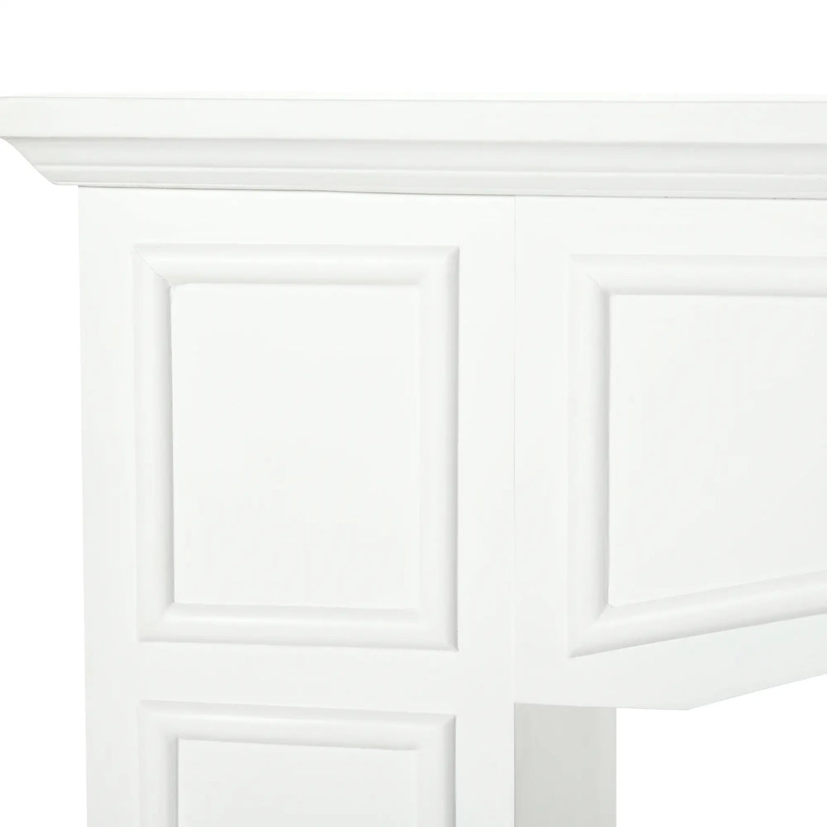 HOMCOM Fireplace Mantel Surround in a Modern Living Room