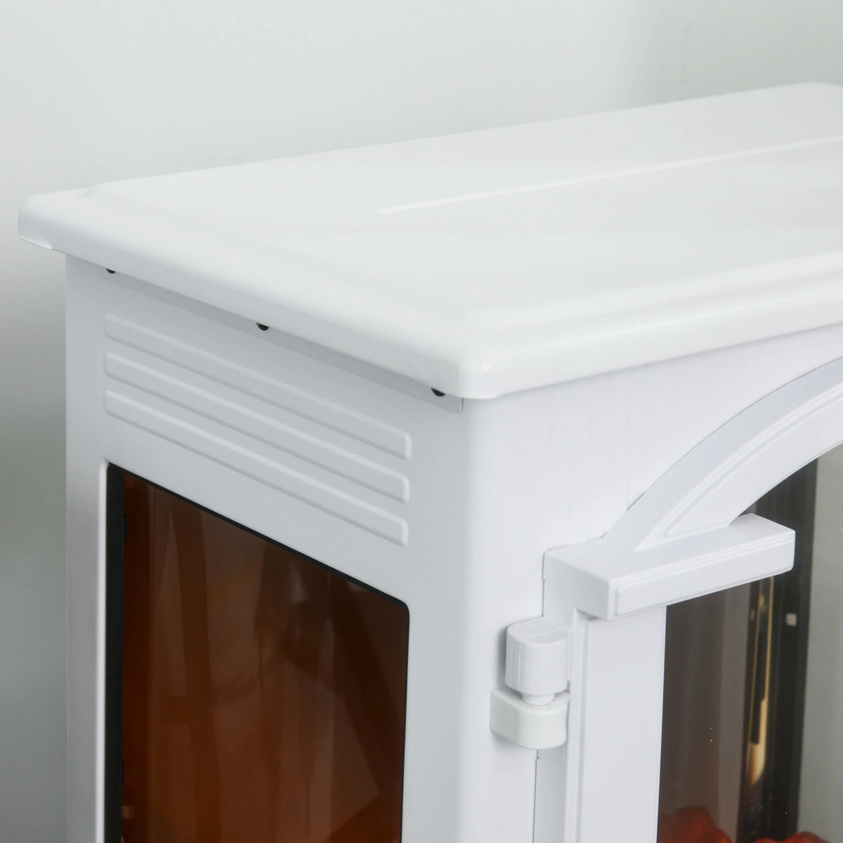 Freestanding HOMCOM Electric Fireplace with Classic Design