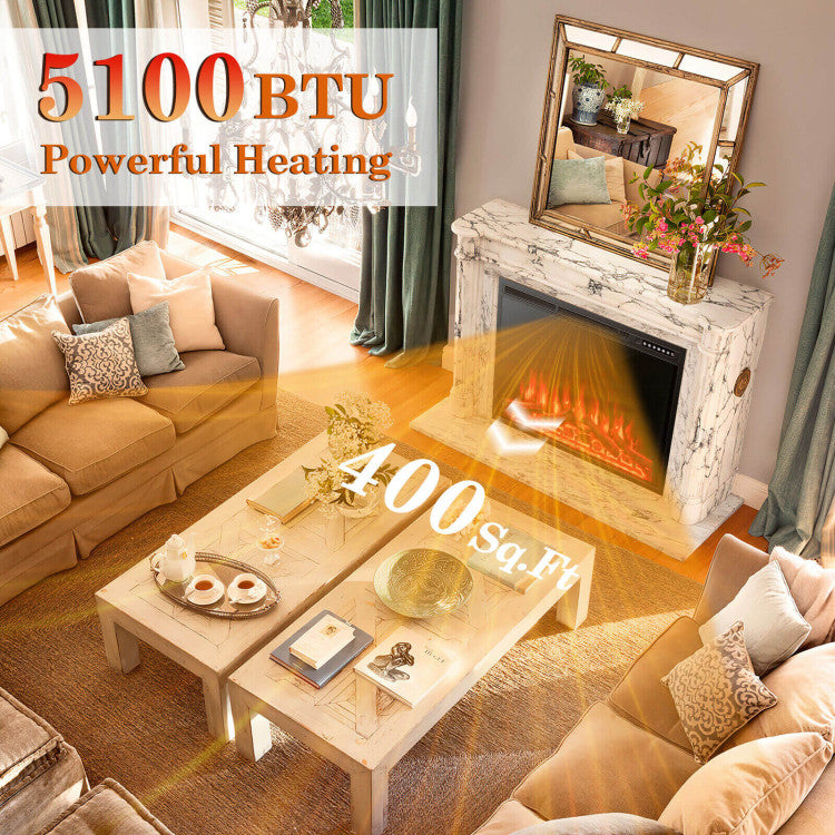 in-wall-electric-firebox-heater