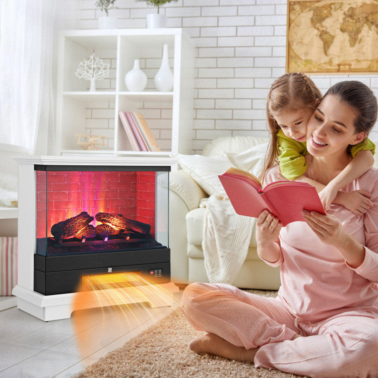 indoor-electric-fireplace-freestanding-black-white-natural
