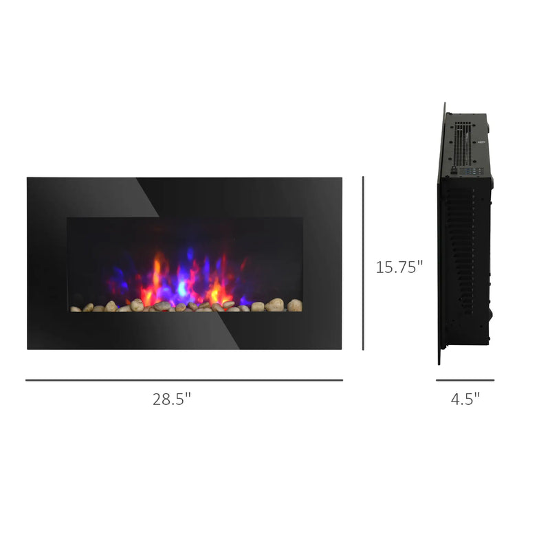 Indoor Electric Fireplace for Home Heating & Decor