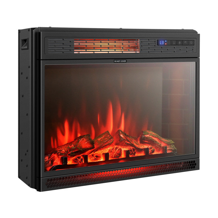 nfrared heater electric fireplace heating up to 400 sq ft