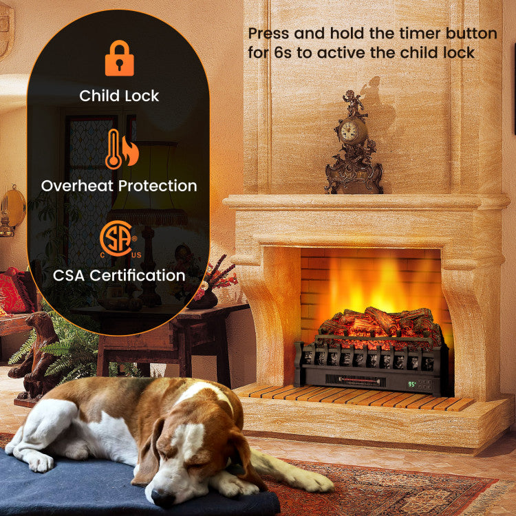 Infrared quartz tube heater warming large spaces up to 1000 sq ft
