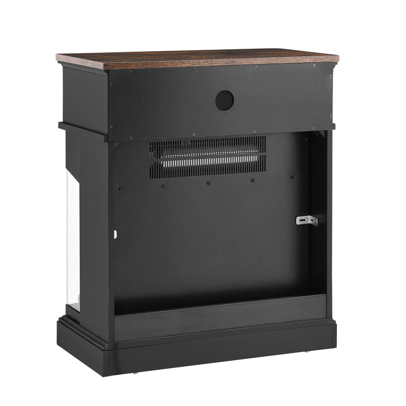 Living Room Electric Fireplace Stand with Adjustable Flames