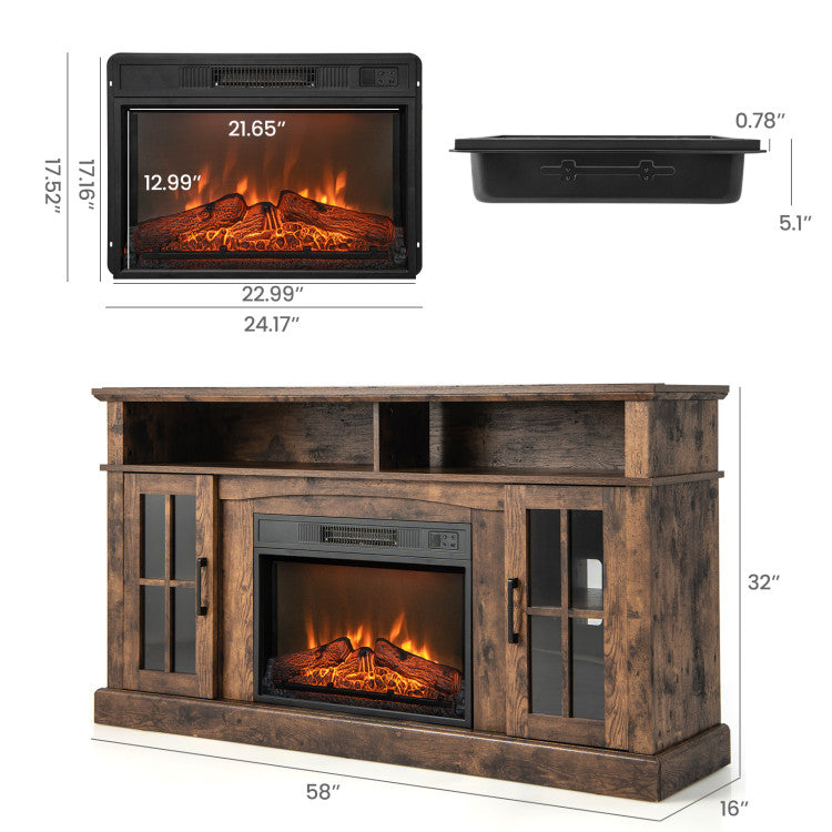 media-cabinet-with-led-flame-tv-stand.