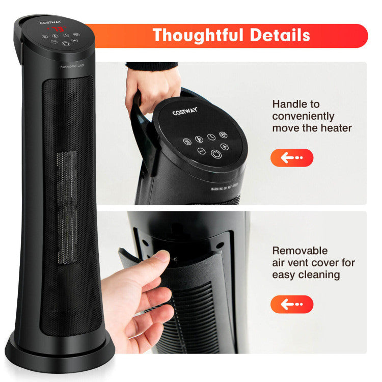Modern design ceramic heater for living room heating
