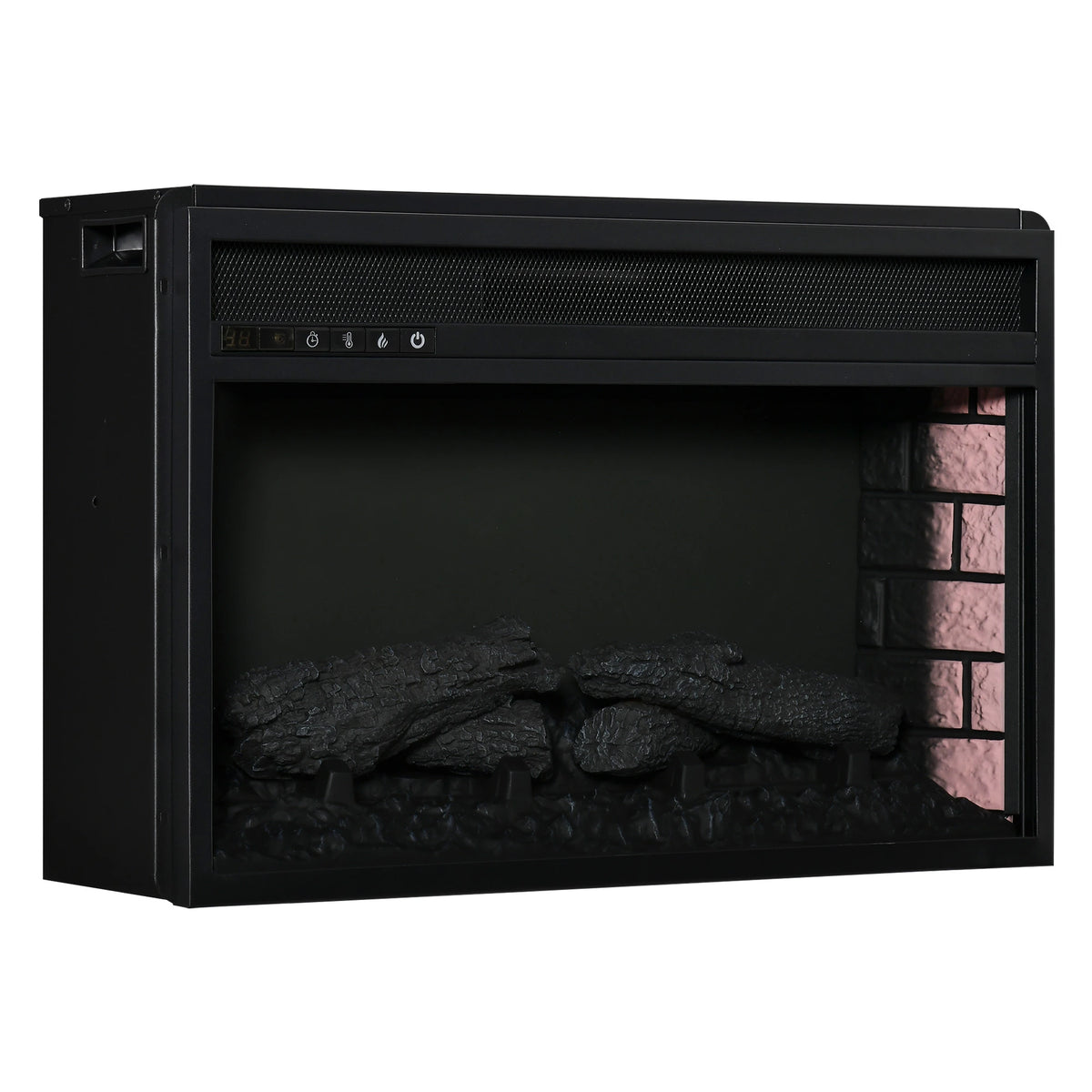 Modern & Stylish Electric Fireplace Insert with Remote Control