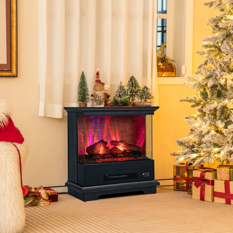 Multi-Color Flame Effect Electric Fireplace