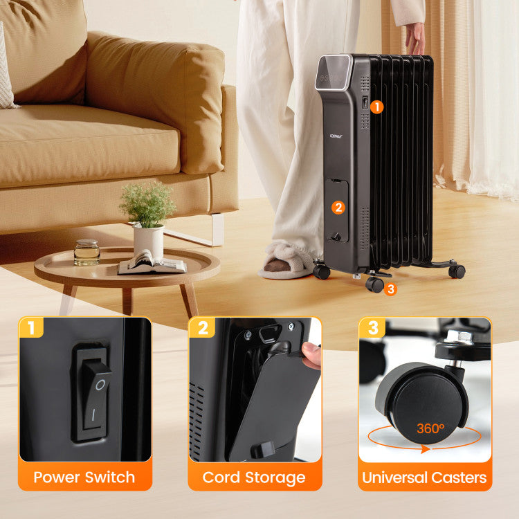 Multi-Mode Heater with 3 Adjustable Heat Settings